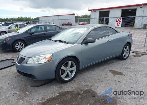2007 Pontiac G6 Gt from USA, damaged, VIN 1G2ZH36N774180279